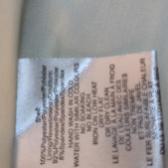 Ciebon joulie satin shirred waist flutter top in multi Color - Picture 6 of 7